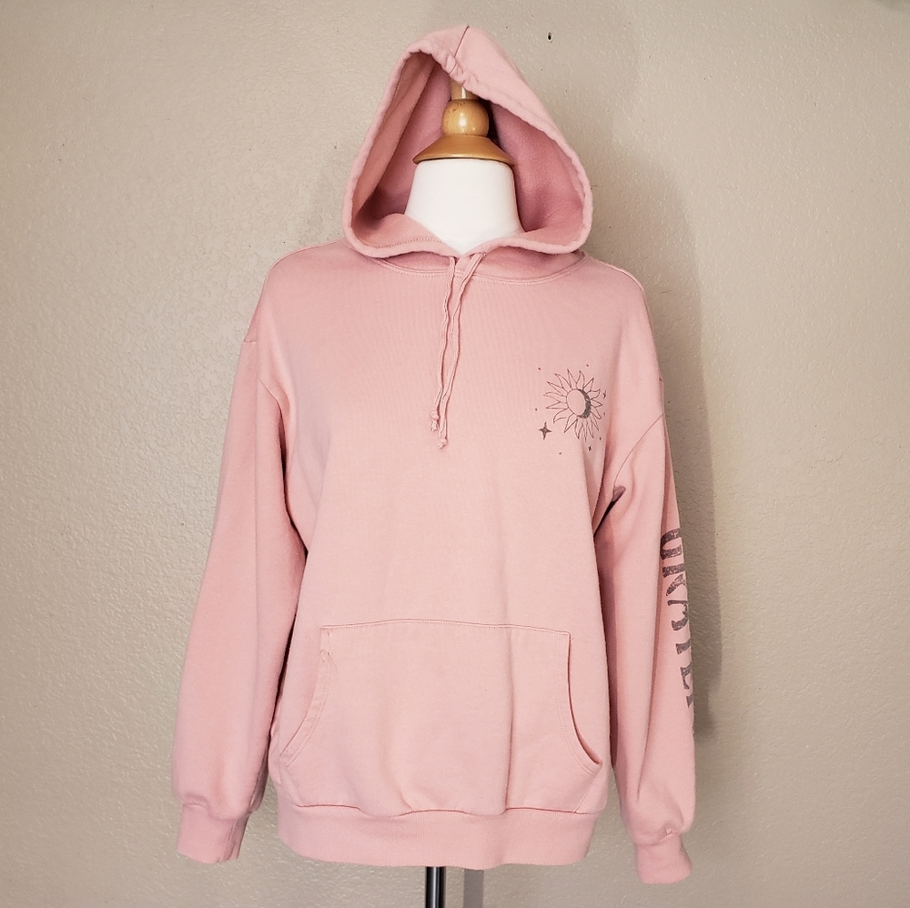 "GRATEFUL FOR IT ALL"  PINK HOODIE